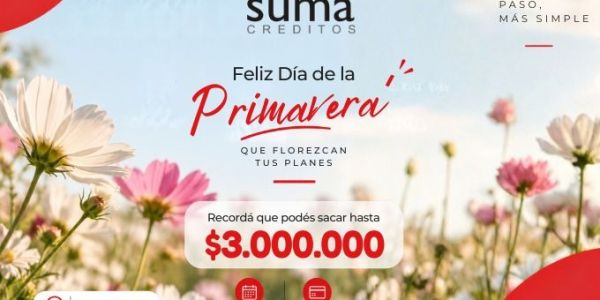 PRIMAVERA en SUMA CREDITOS!